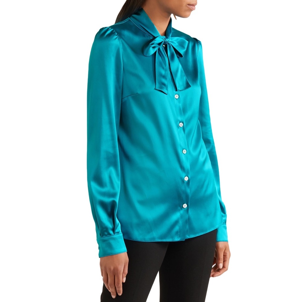 Dolce & Gabbana Silk Blend Blouse IT 40